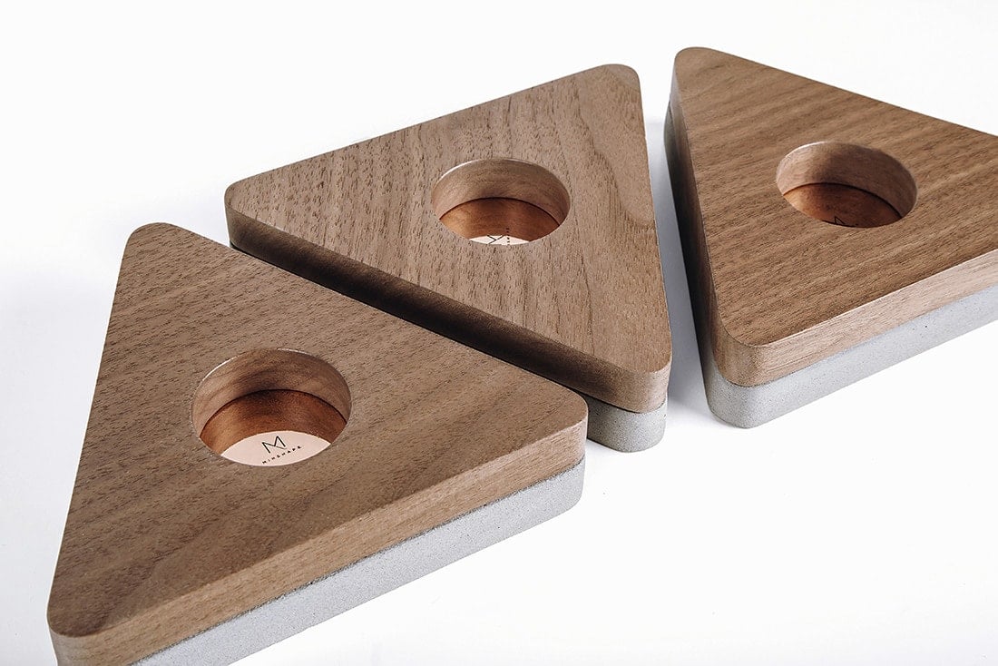Interjero detalės, verslo dovanos – Žvakidžių komplektas MTH1S – Minshape Interjero detalės, verslo dovanos - Žvakidžių komplektas MTH1S - Minshape